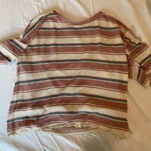 American Eagle Waffle Tee
